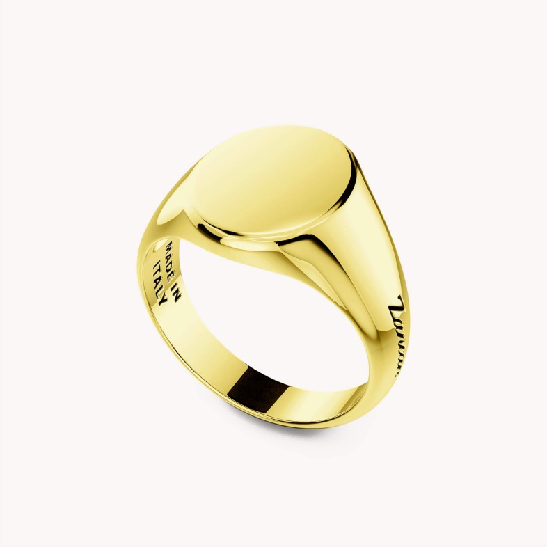 Men's gold ring