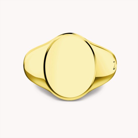 Men's gold ring