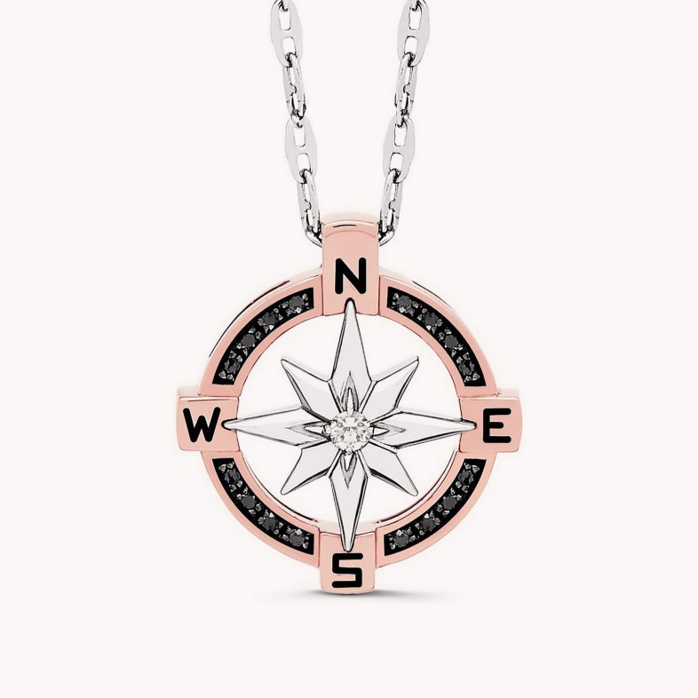 Diamond pendant necklace