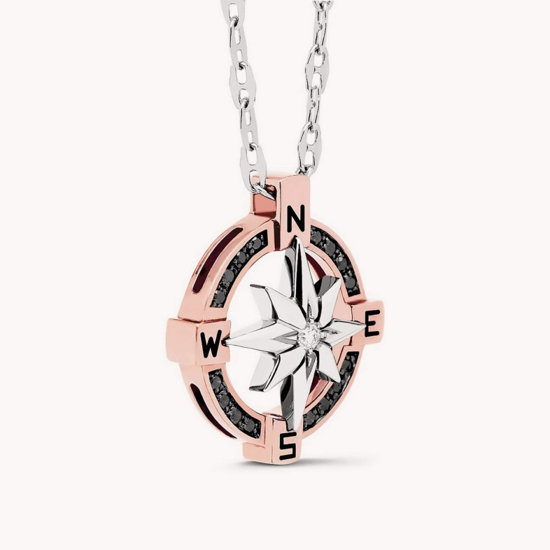 Diamond pendant necklace