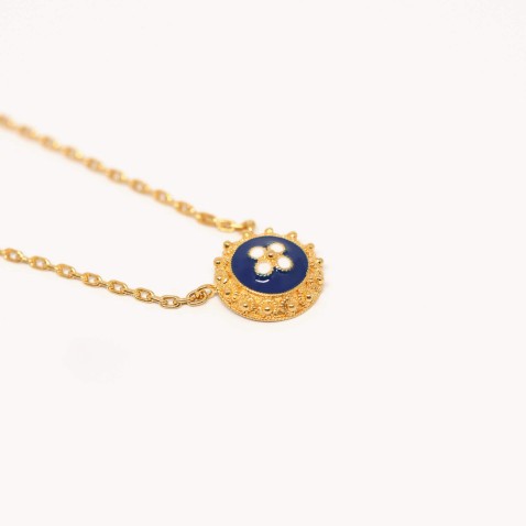 Rosas Portuguesas | Fio com Pendente Esmalte