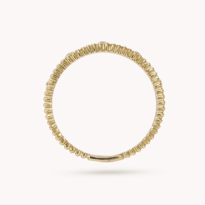 Anel de Noivado com Diamantes