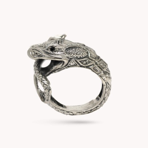 Savage |Enamel Snake Ring