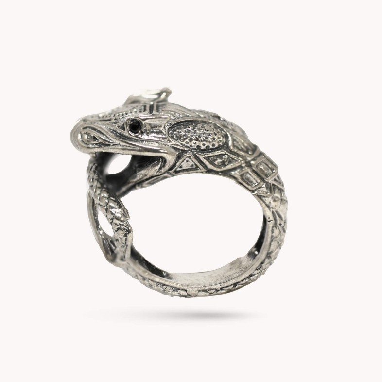 Savage |Enamel Snake Ring