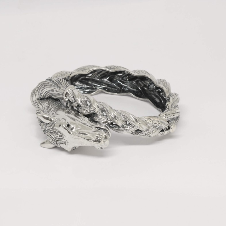 Savage | Pulseira Escrava com Cavalo