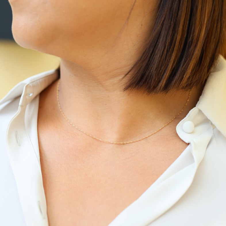 Gold Twisted Rope Chain