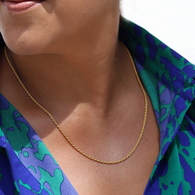 Gold-plated Sterling Silver Necklace