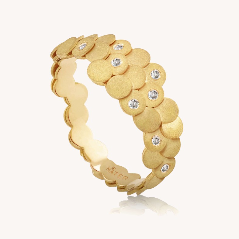 Scales | Diamond and Gold Ring