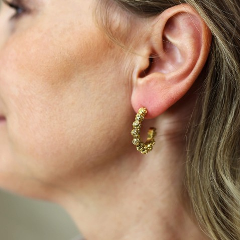 Minhota | Viana bead Earrings M - 5mm