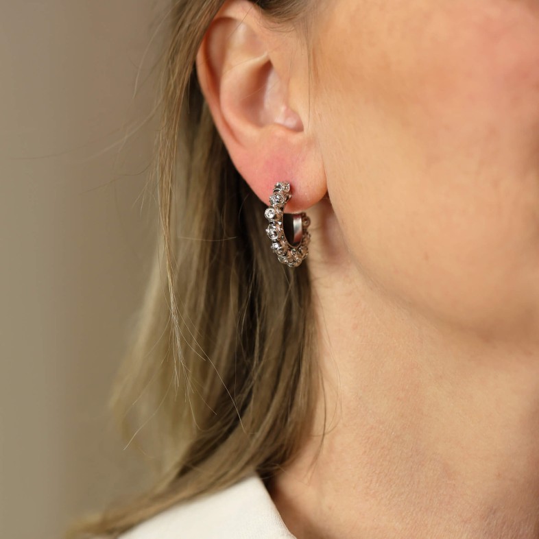 Minhota | Brincos Contas de Viana M - 5mm