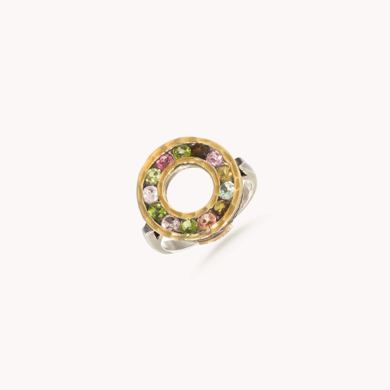 Tourmalines ring