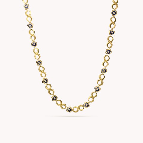 Colar INFINITO EM FILIGRANA - OURO 19,2K