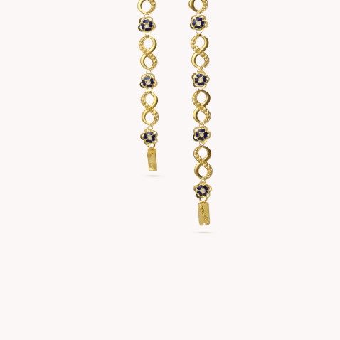 Colar INFINITO EM FILIGRANA - OURO 19,2K