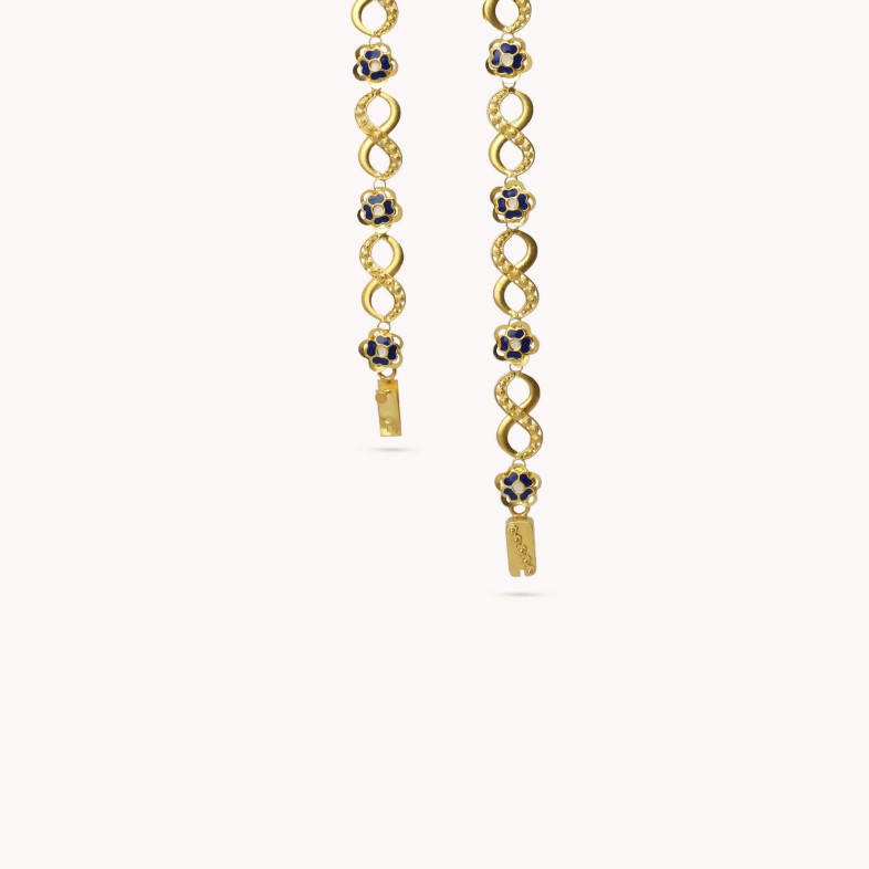 Colar INFINITO EM FILIGRANA - OURO 19,2K