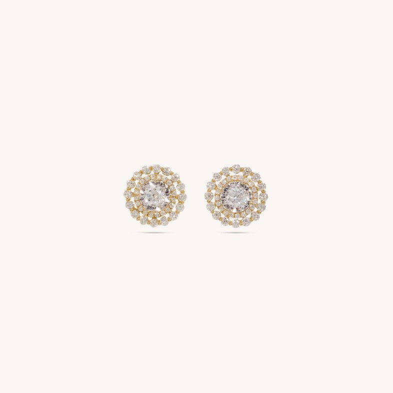 Diamond earrings