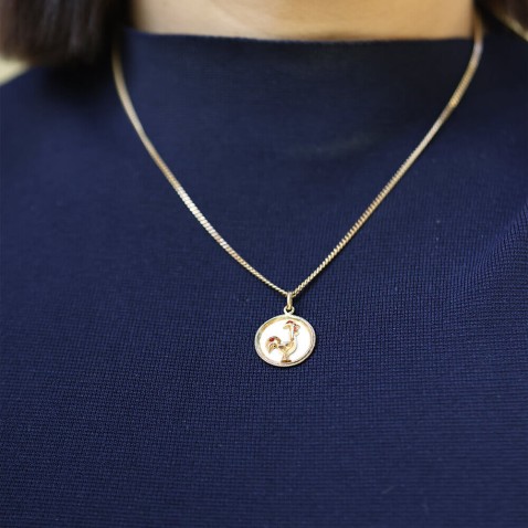 GOLD PENDENT ROOSTER | POPULAR