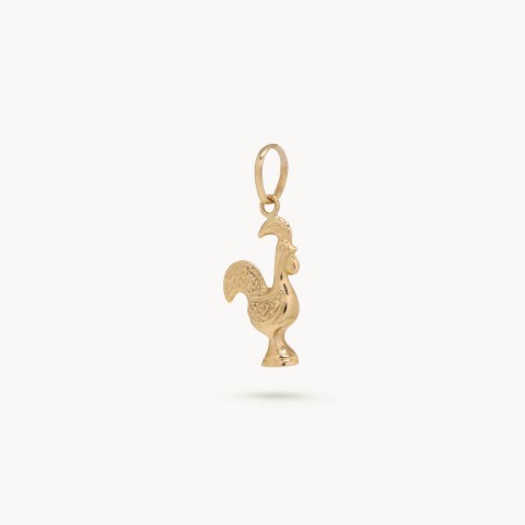 PENDENTE OURO GALO | POPULAR