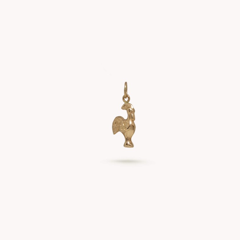 PENDENTE OURO GALO | POPULAR