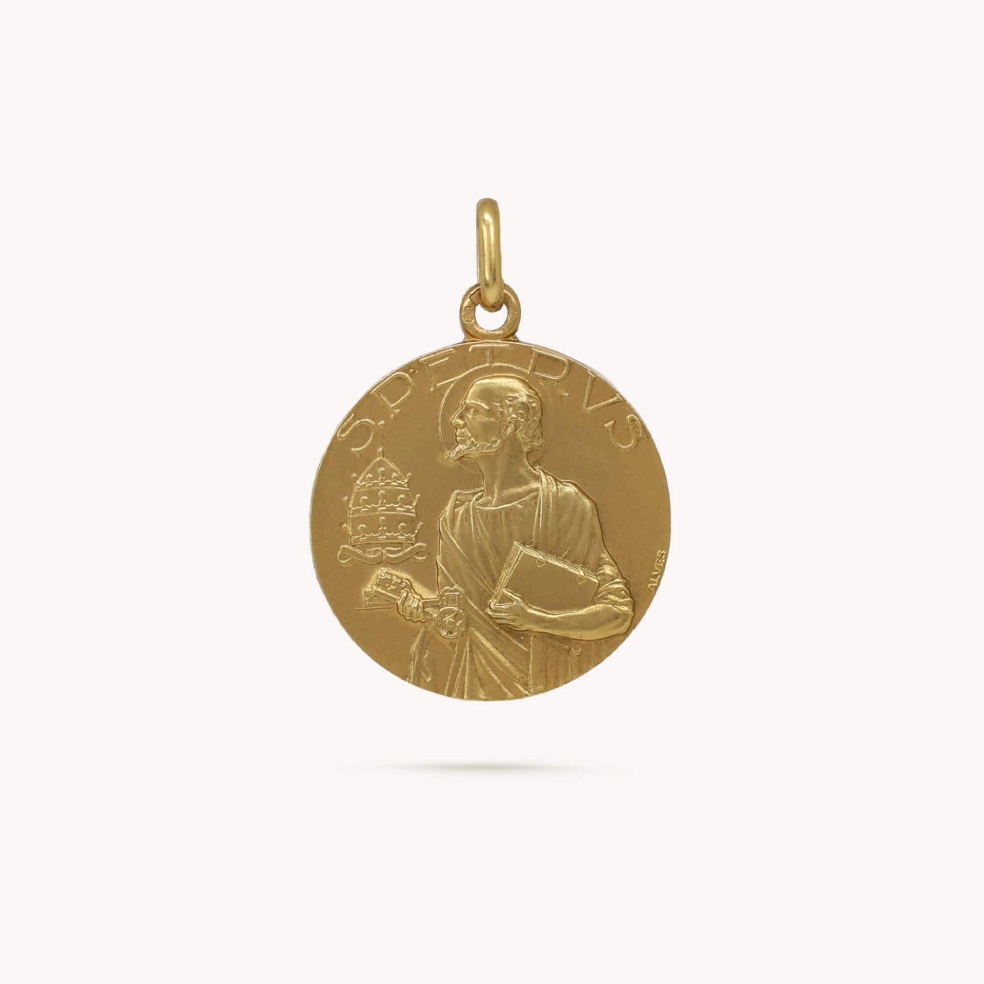 MEDALHA OURO 19,2K - SO PEDRO