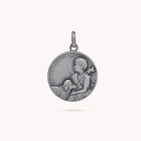 MEDALHA PRATA - SO JOO BAPTISTA