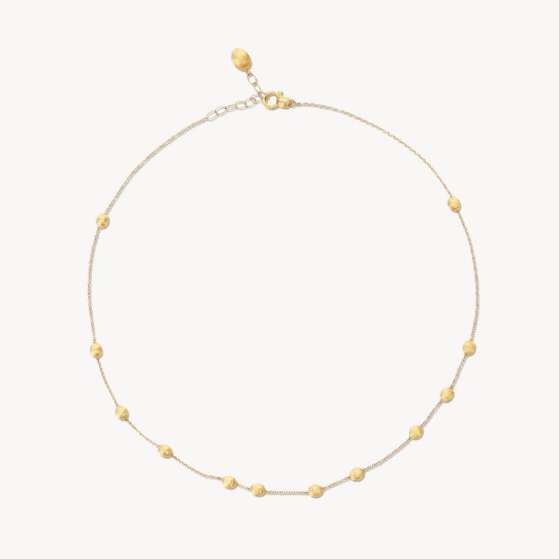 Colar Soffio com Boules em Ouro 18k | lite
