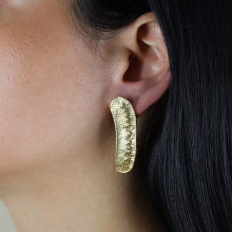 SILVER PIORNO EARRINGS | NATURA