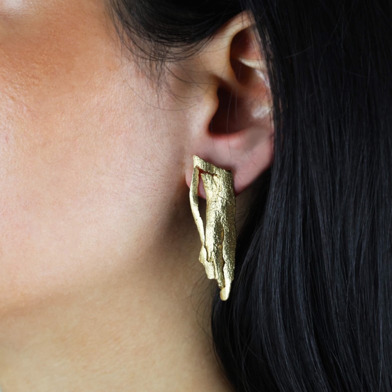 BRINCOS PRATA EUCALYPTUS | NATURA