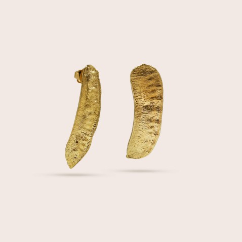SILVER PIORNO EARRINGS | NATURA