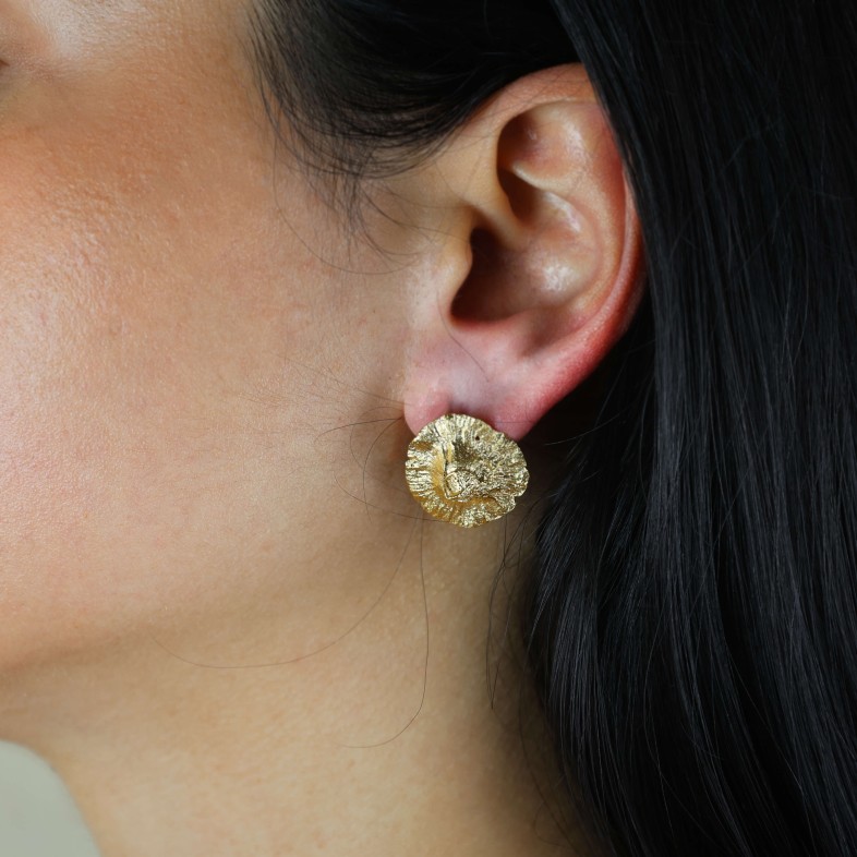 SILVER CROWN OF CHRIST EARRINGS | NATURA