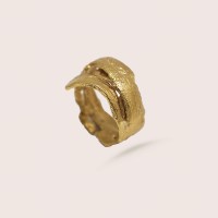 Gold-plated silver