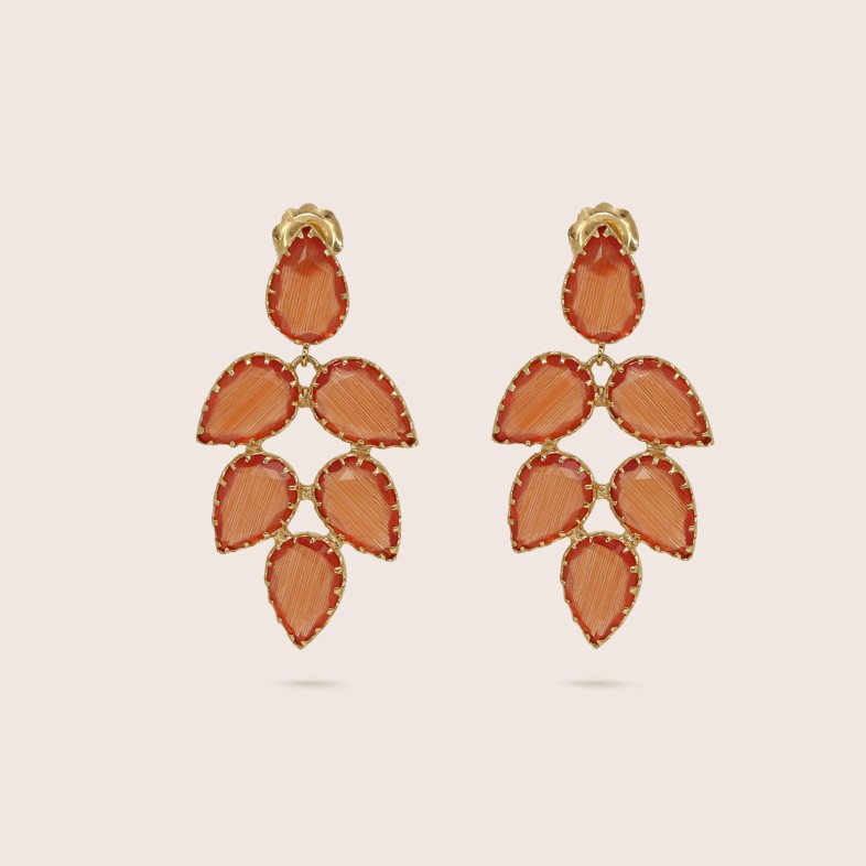 BRINCOS PRATA E PEDRAS | MARY