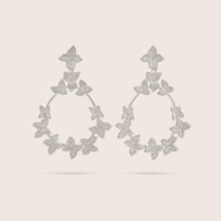 Plain silver / Rhodium-plated silver