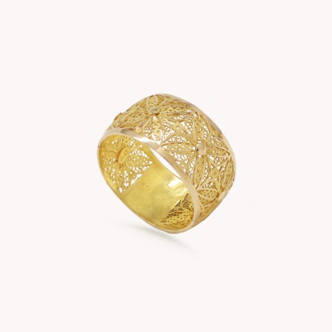 GOLD FILIGREE RING | GOLD HERITAGE