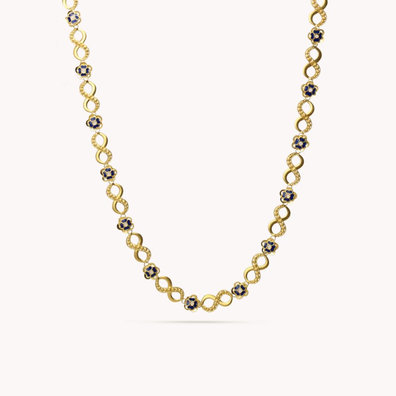 Colar INFINITO EM FILIGRANA - OURO 19,2K