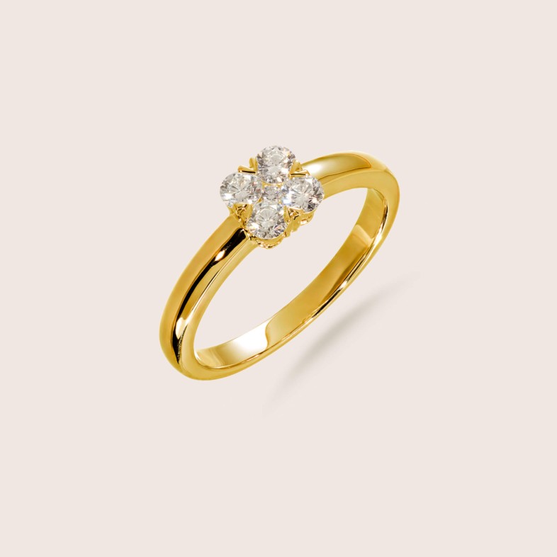 Anel com diamantes | Noivado