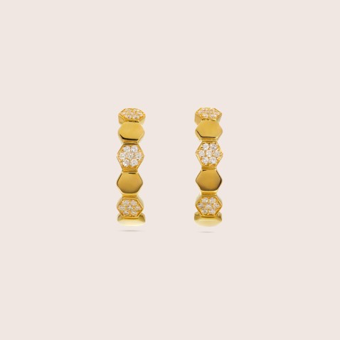 ARGOLAS COM DIAMANTES
