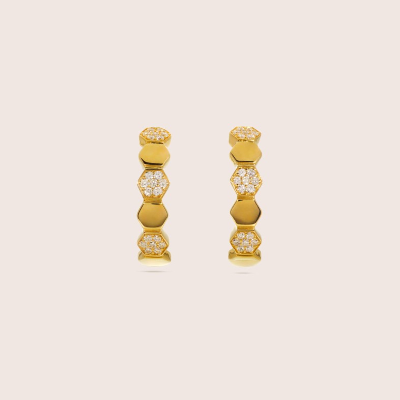 ARGOLAS COM DIAMANTES