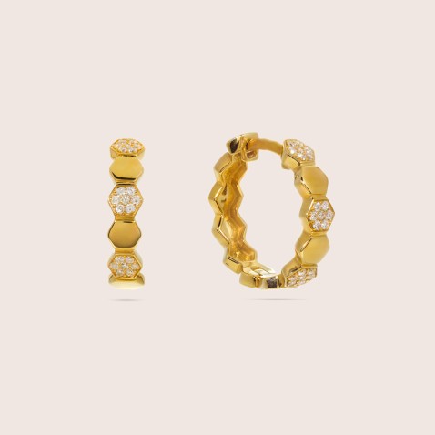 ARGOLAS COM DIAMANTES