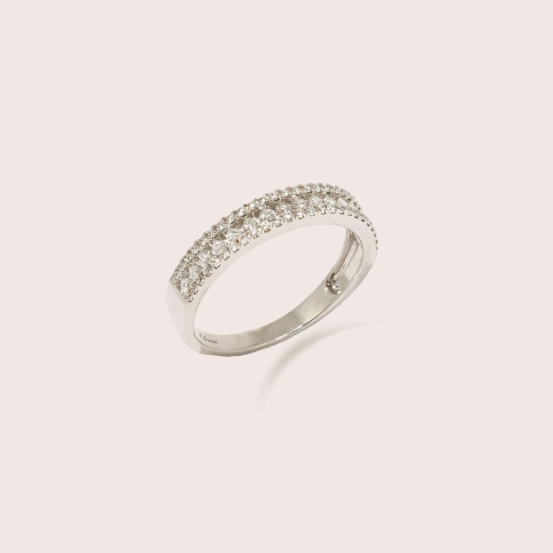 Anel de Noivado Ouro Diamantes | Special Moments