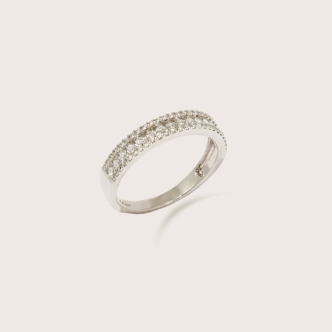 Anel de Noivado Ouro Diamantes | Special Moments