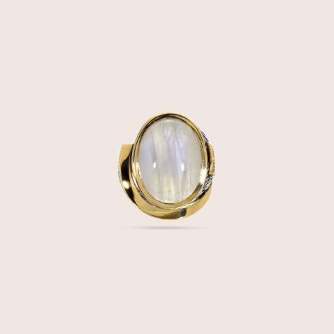Moonstone ring