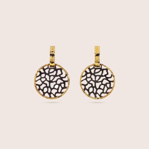 Silver and Gold earrings