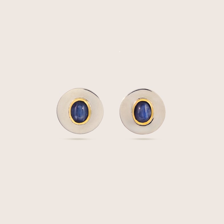 Cyanite earrings