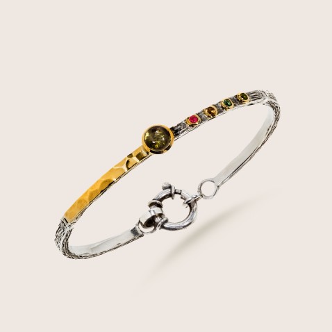 Tourmaline bangle