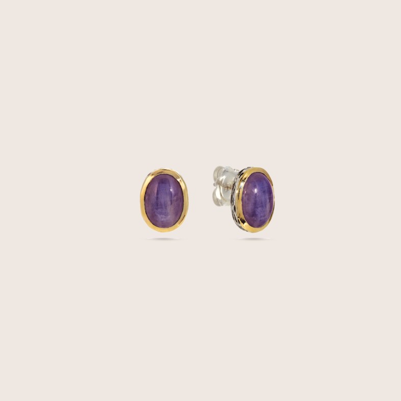 Lilac Amethyst Earrings