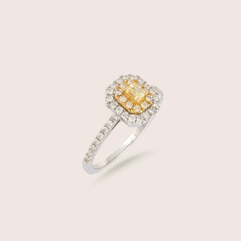 FANCY YELLOW RING | PRECIOUS COLORS