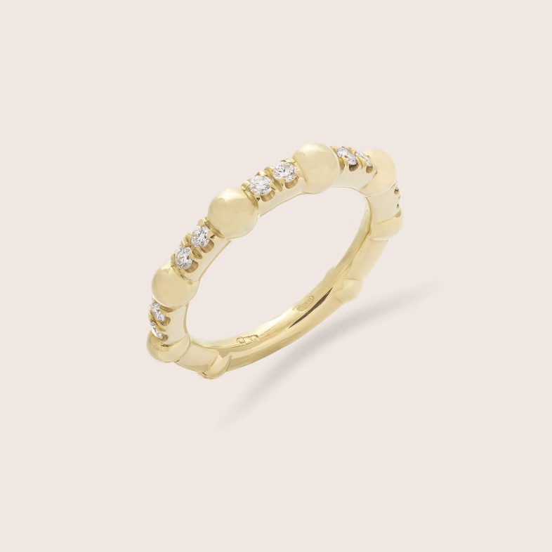 Anel com Diamantes
