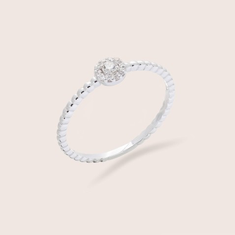 Anel com Diamantes