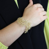Gold-plated silver