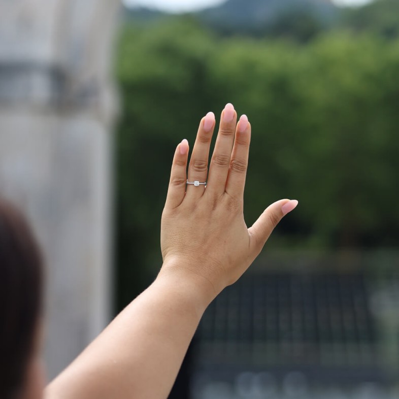 Anel de Noivado Brilhantes | Noivado